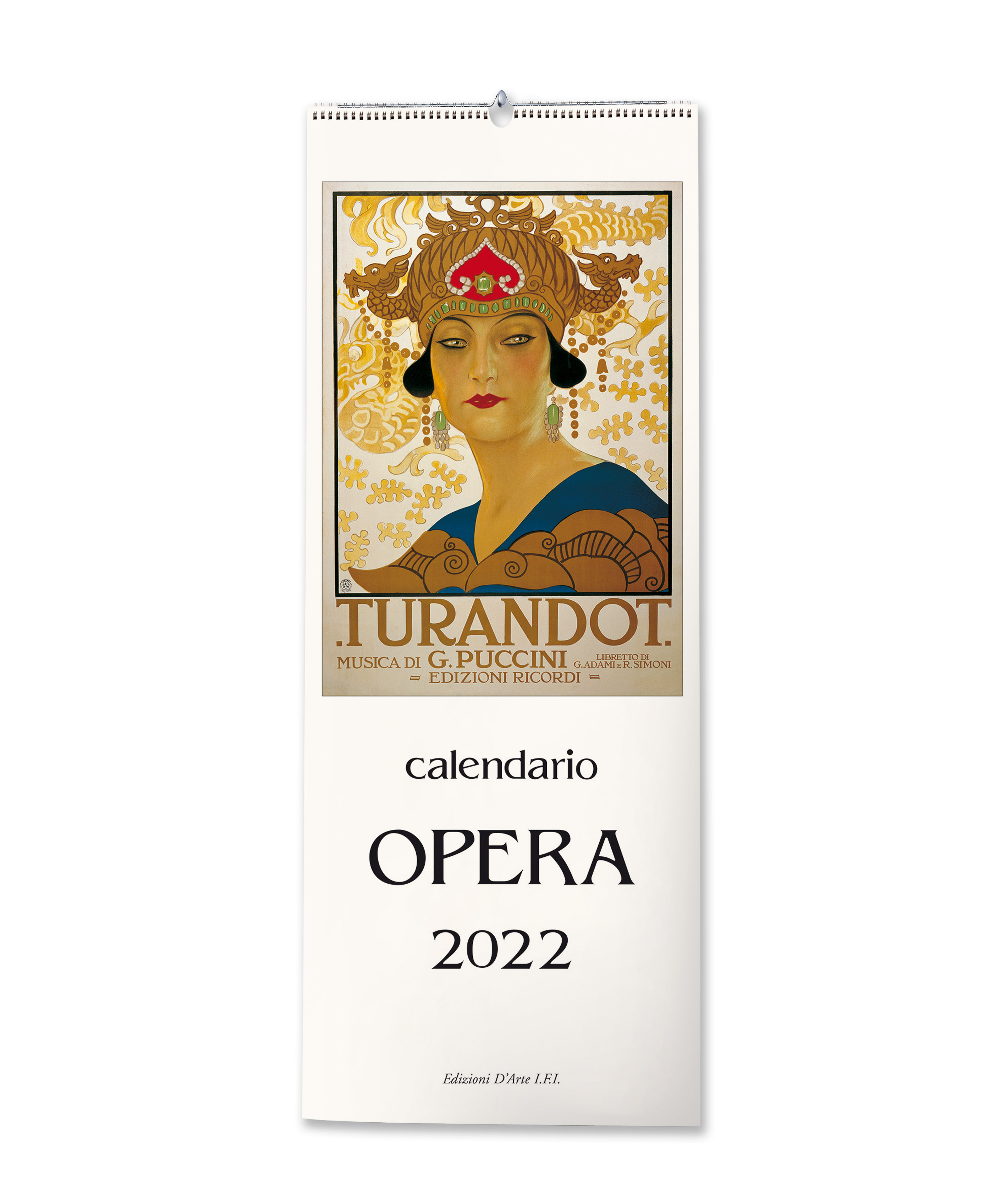 Opera Slim Wall Calendar 2021
