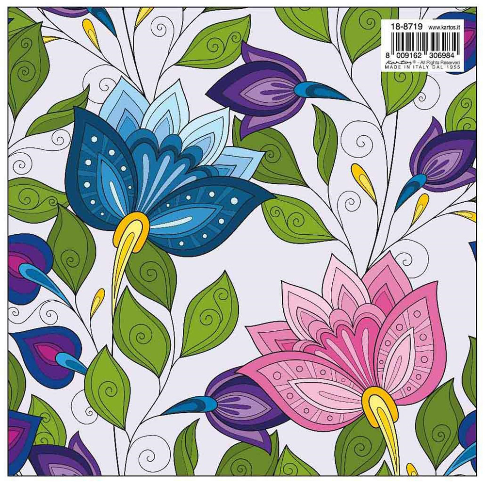 Decorative Flower Wrapping Paper