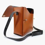 Pranzo Picnic Bag with top flap open