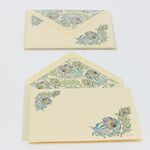 Peacock Large Folding Card Letter Writing Set