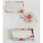 Rose Garden Portfolio with Large Cards Florentine Paper