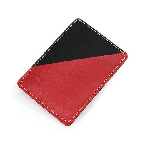 Vertical Flat Card Wallet front diagonal pocket
