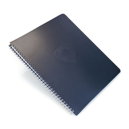 Spiral Notebooks can be customized with your logo