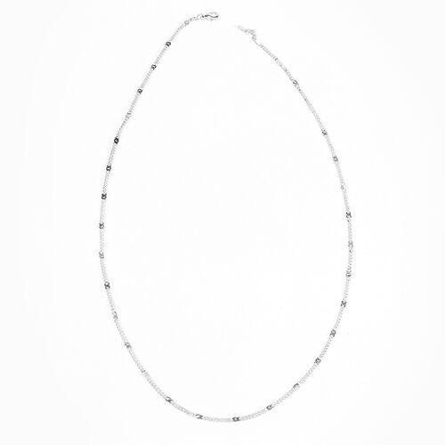 Silver-Plated Chain Necklace