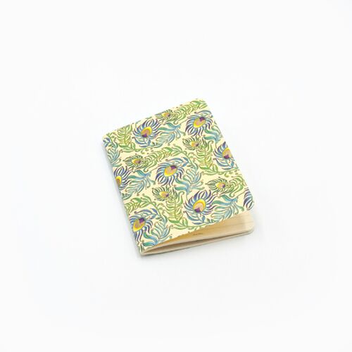 Peacock ruled notebook