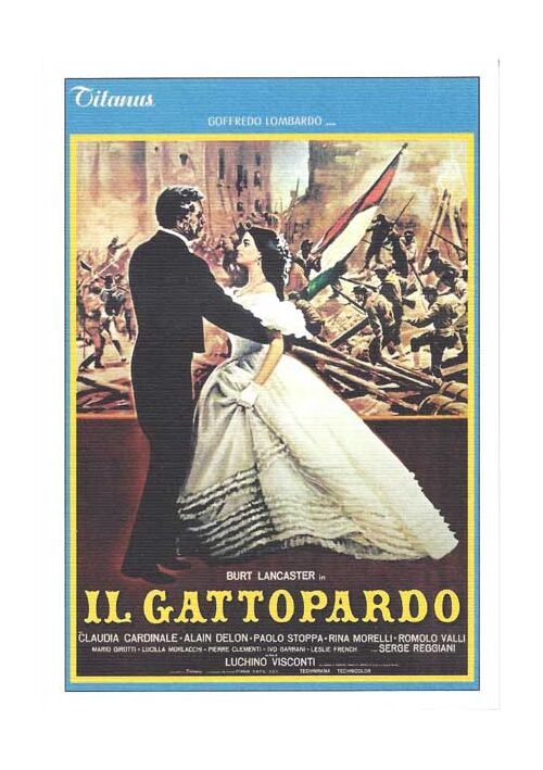 Il Gattopardo Italian Vintage Postcard