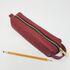 Burgundy Pebble Leather